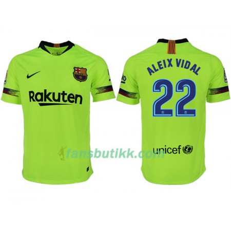 Fotballdrakt FC Barcelona ALEIX VIDAL 22 Bortetrøye 2018-2019 Kortermet